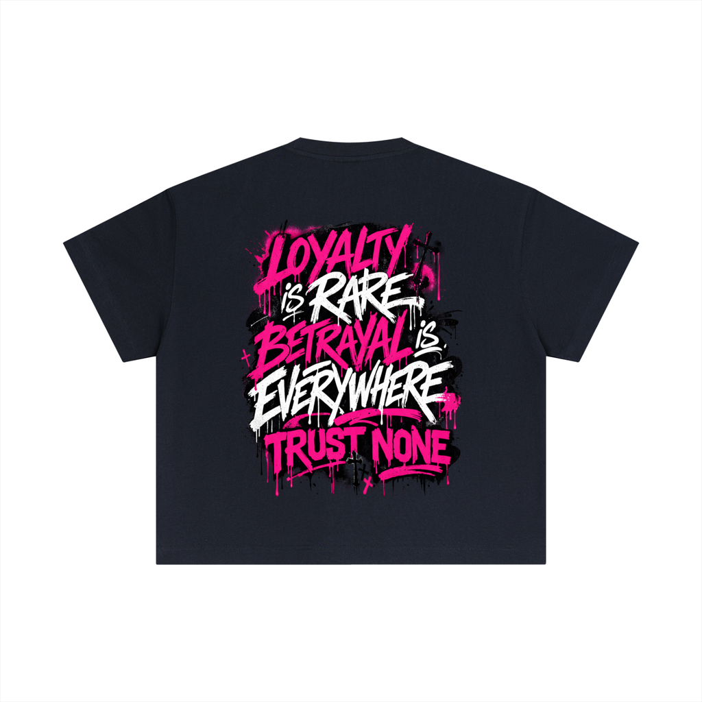 Trust None Essential Cotton Boxy T-Shirt