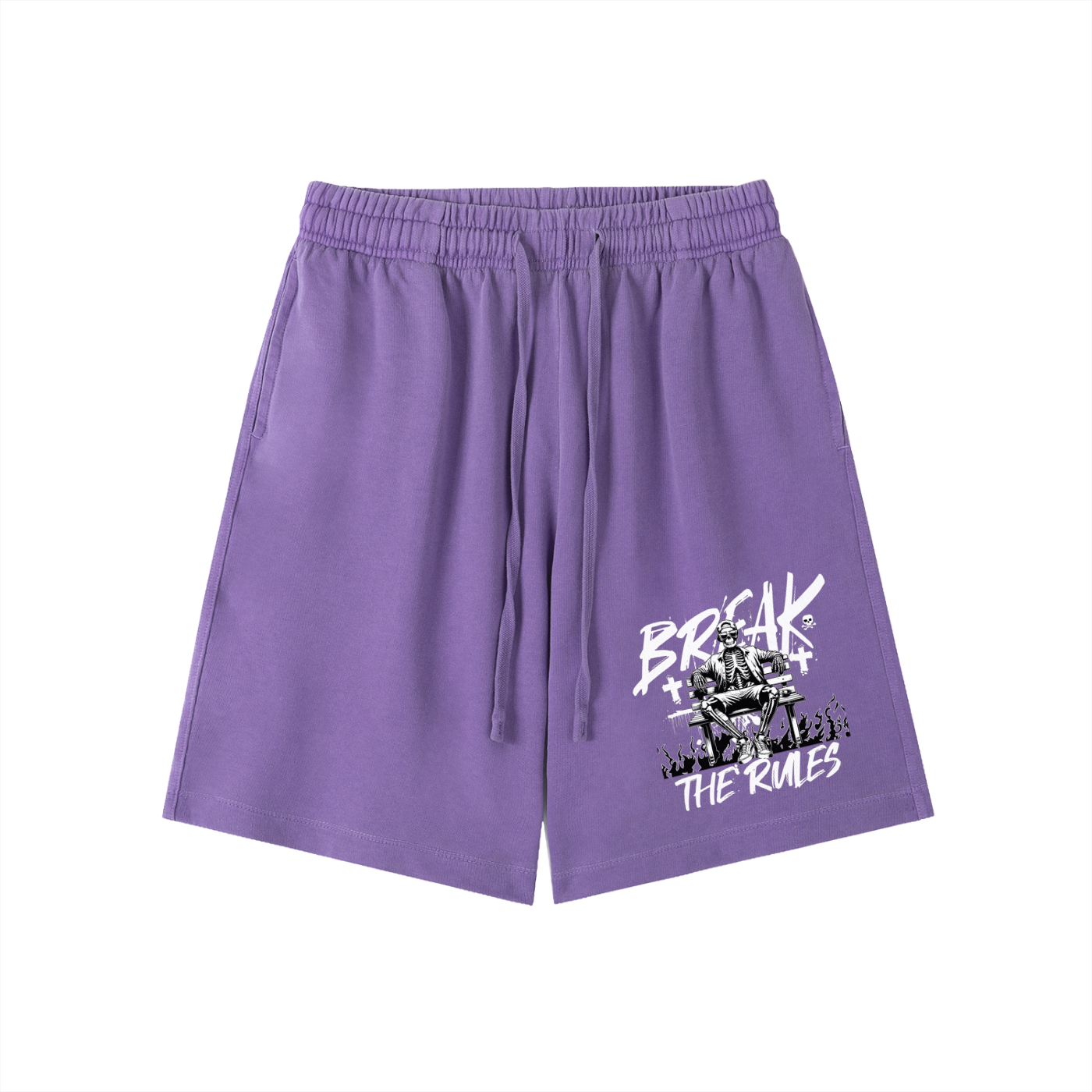 Break The Rules Vintage Wash Cotton Shorts