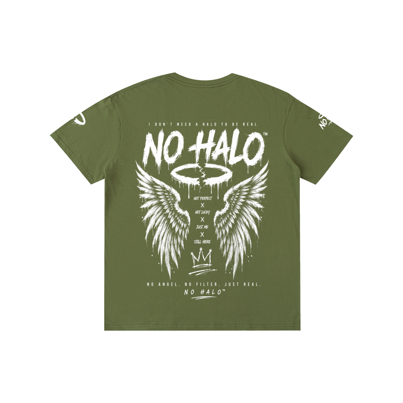 No Halo Pure Cotton Unisex T-Shirt