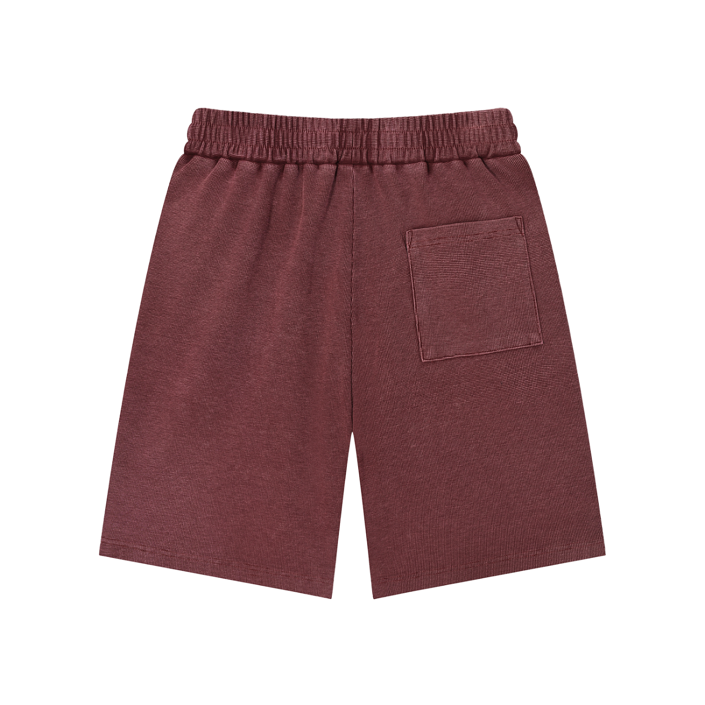 Trust None Mineral Wash Waffle Knit Shorts