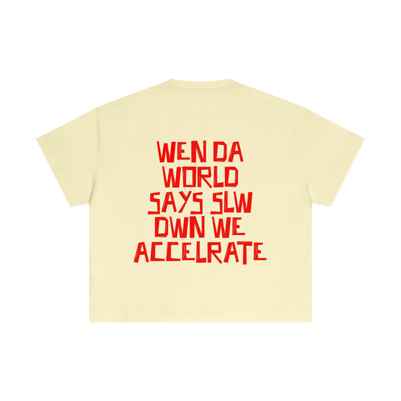 Reckless Motion Essential Cotton Boxy T-Shirt