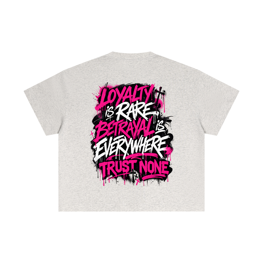 Trust None Essential Cotton Boxy T-Shirt