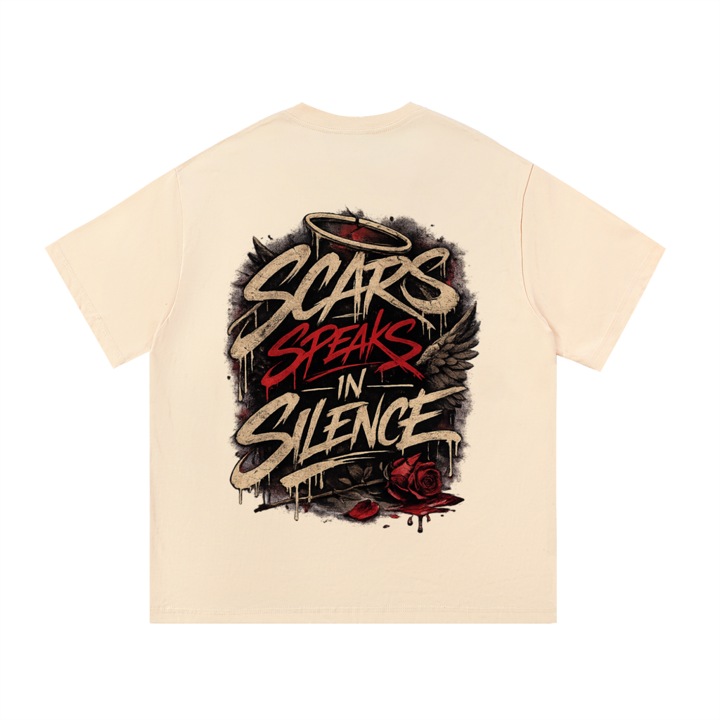 Silence Scars Essential Cotton T-Shirt
