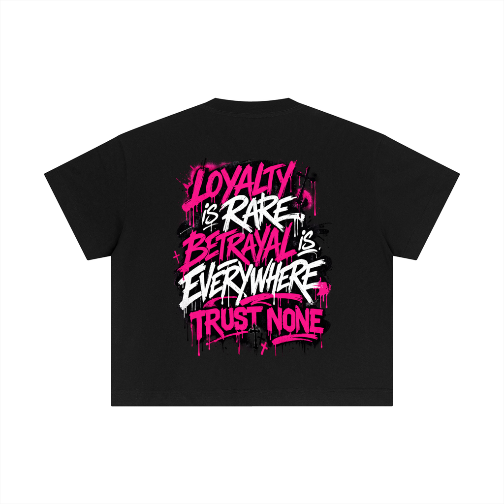 Trust None Essential Cotton Boxy T-Shirt