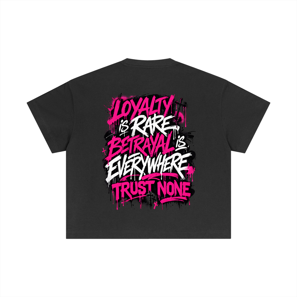 Trust None Essential Cotton Boxy T-Shirt