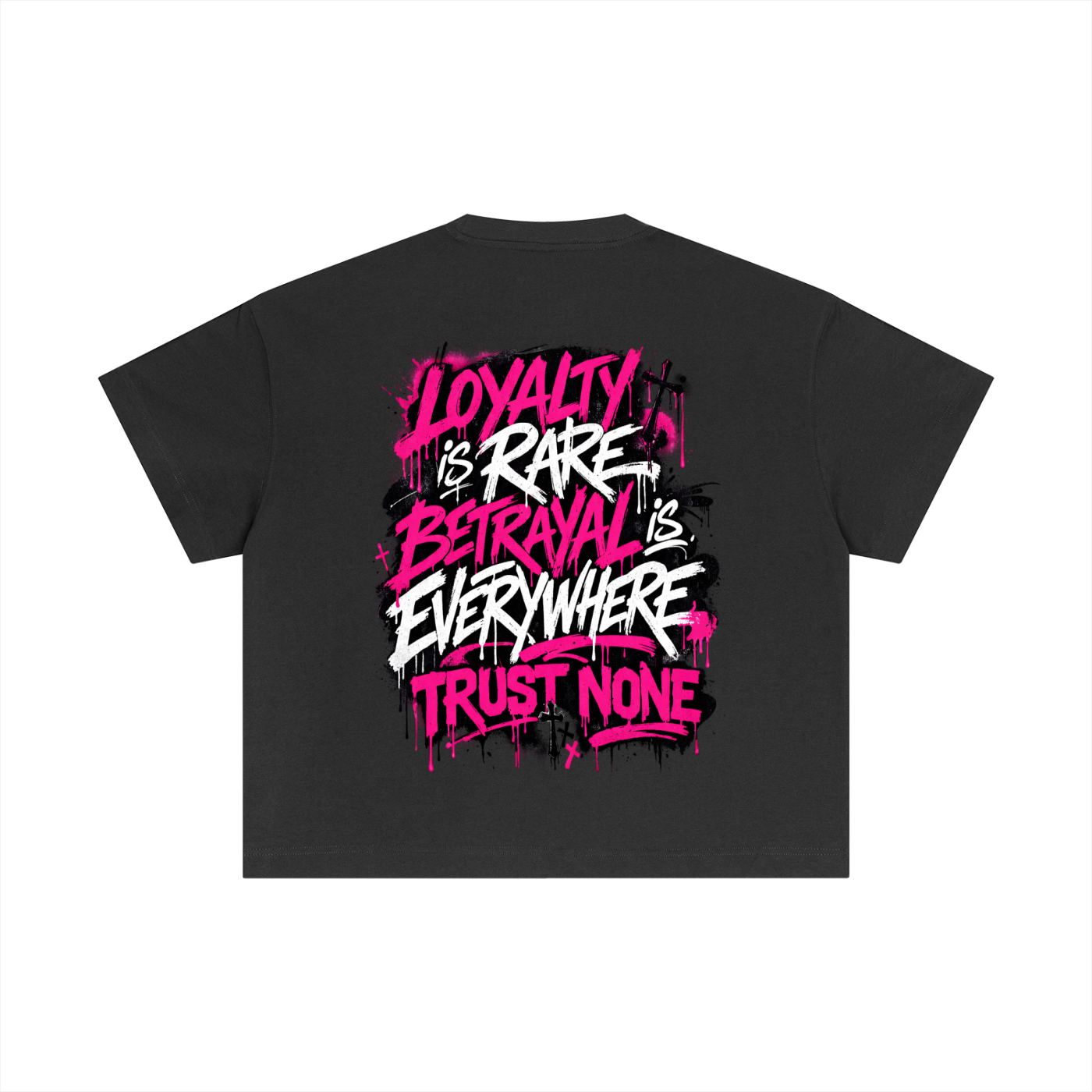Trust None Essential Cotton Boxy T-Shirt