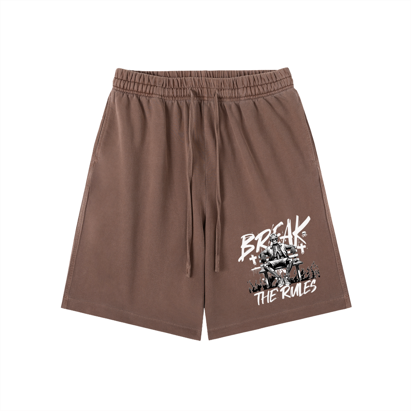 Break The Rules Vintage Wash Cotton Shorts