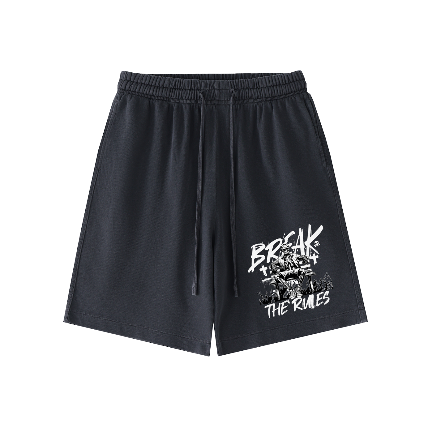 Break The Rules Vintage Wash Cotton Shorts