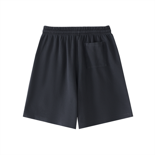 Lonely Tear Drop Vintage Wash Cotton Shorts