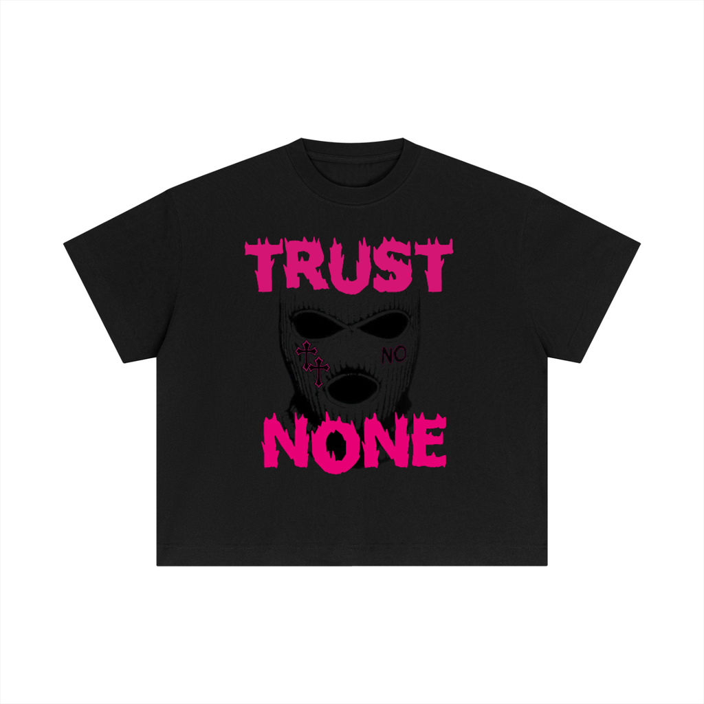 Trust None Essential Cotton Boxy T-Shirt