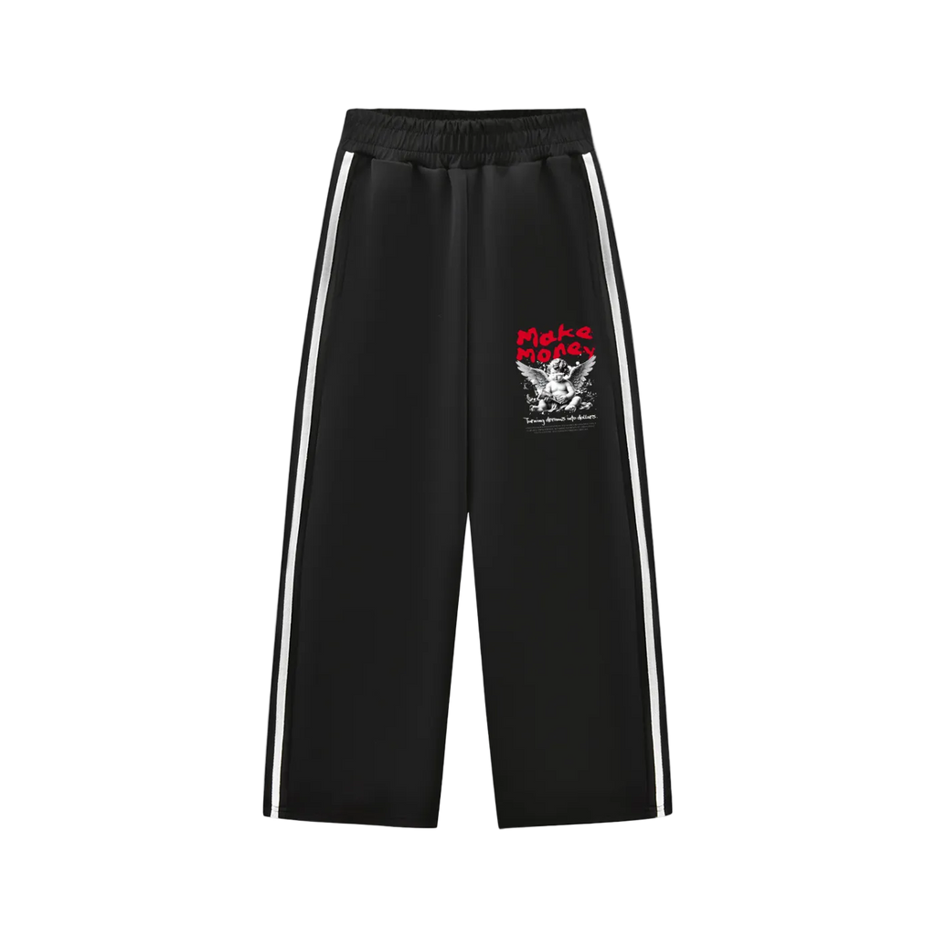 Make Money Kids’ Contrast Tape Sweatpants