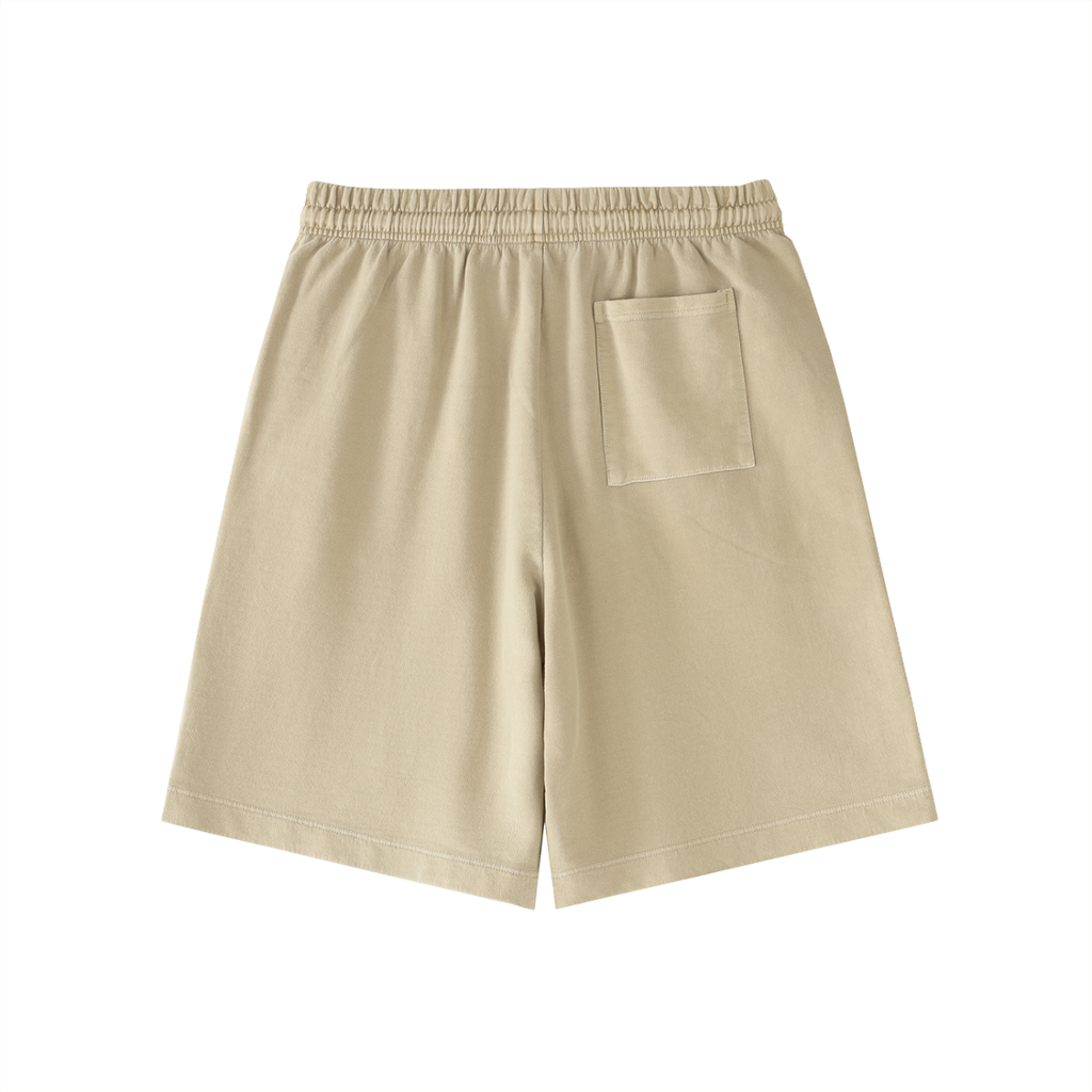 Lonely Tear Drop Vintage Wash Cotton Shorts