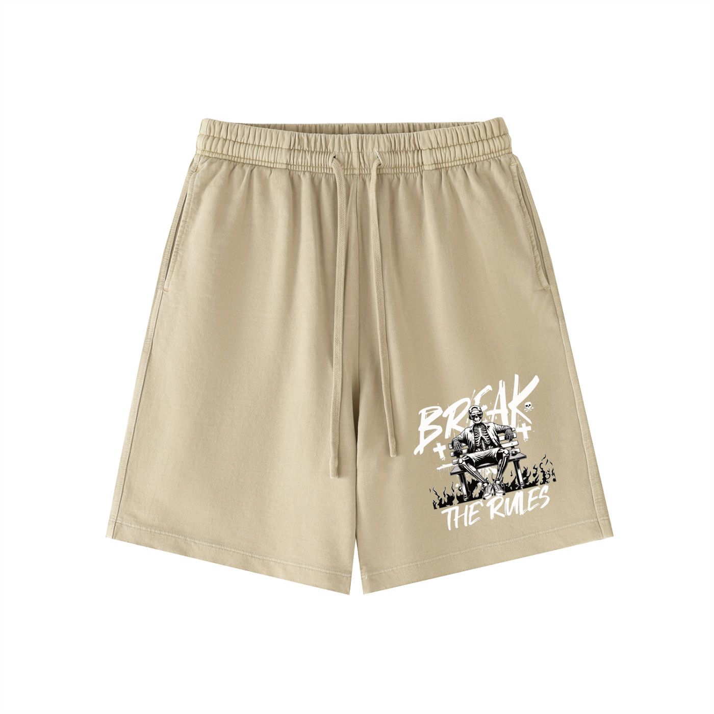 Break The Rules Vintage Wash Cotton Shorts