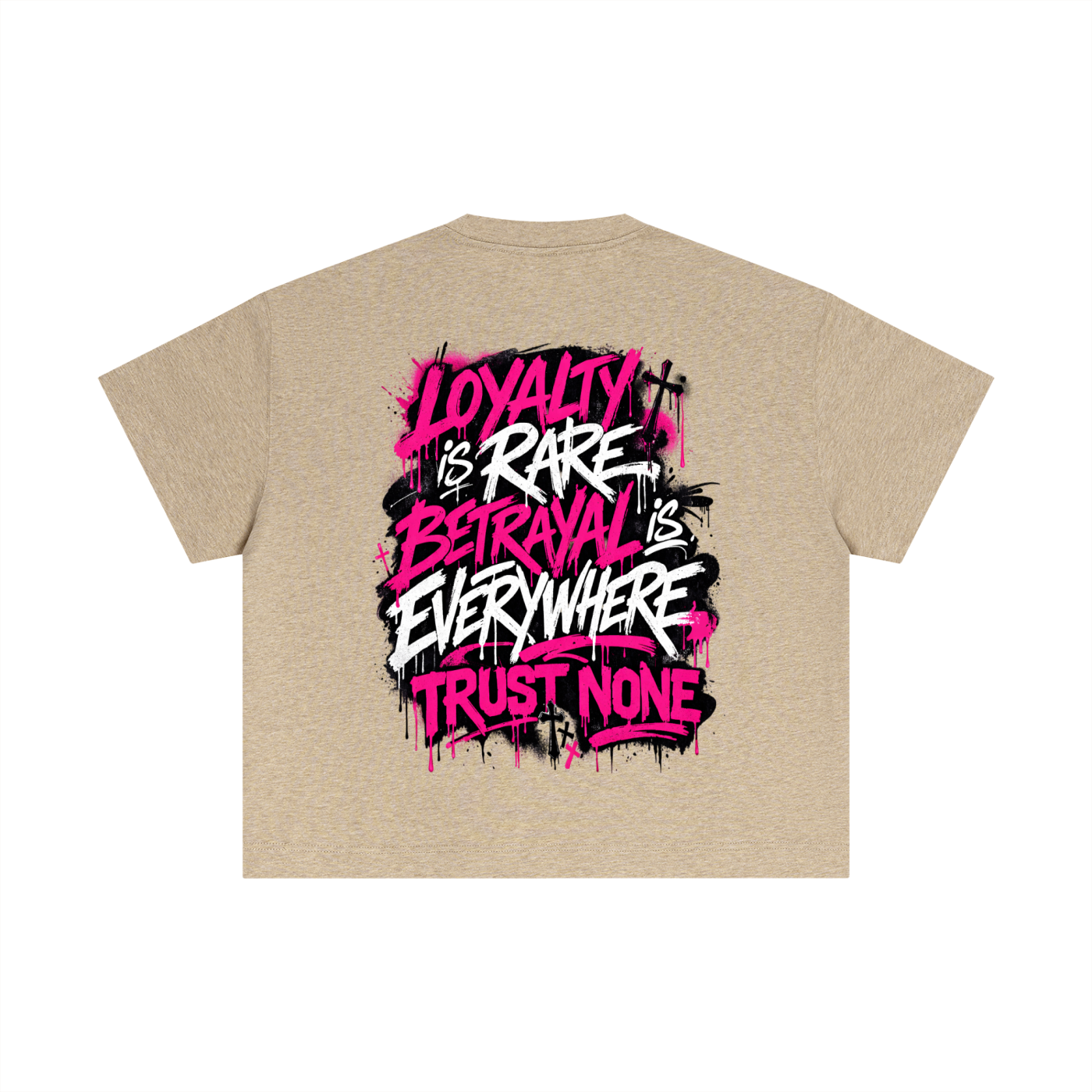 Trust None Essential Cotton Boxy T-Shirt