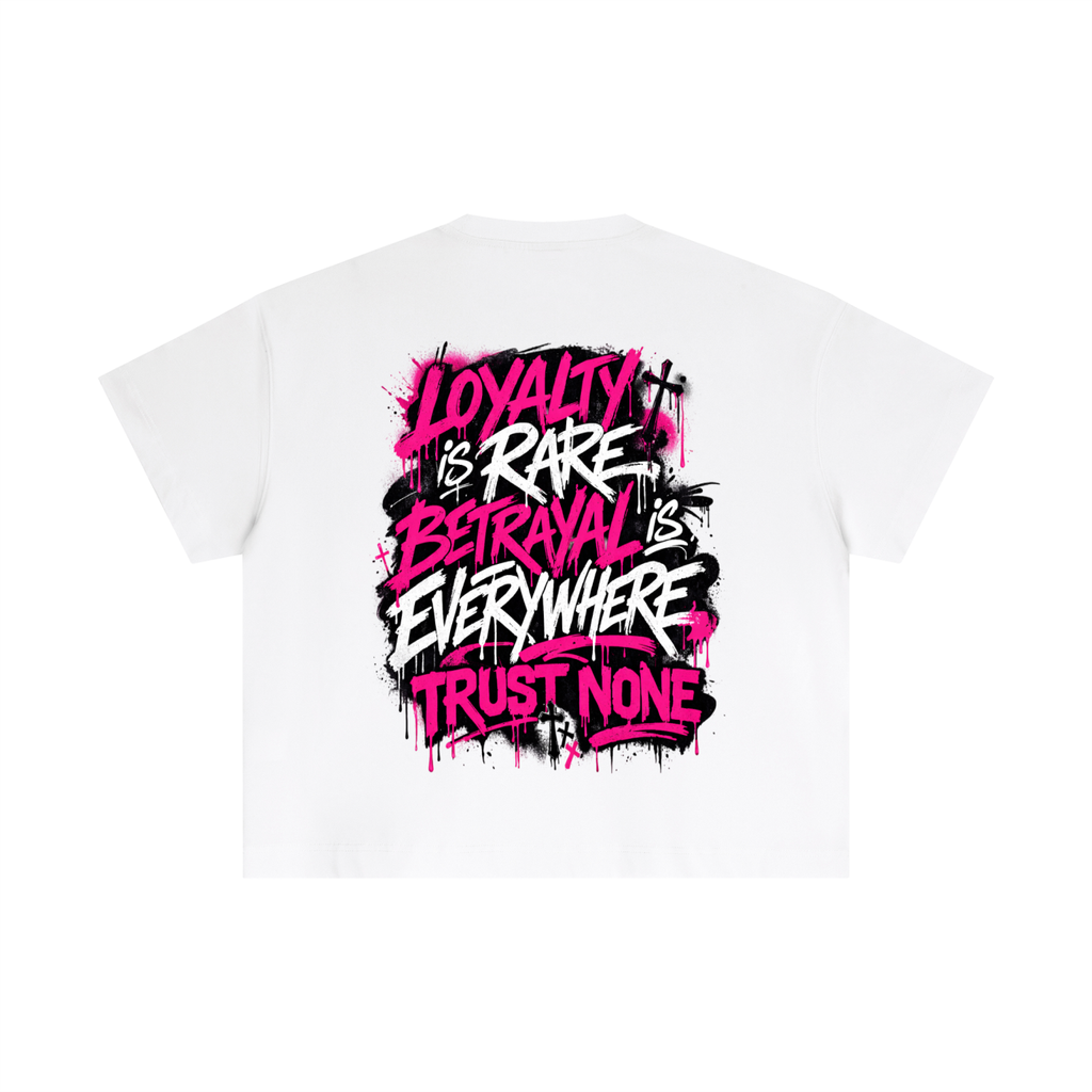 Trust None Essential Cotton Boxy T-Shirt