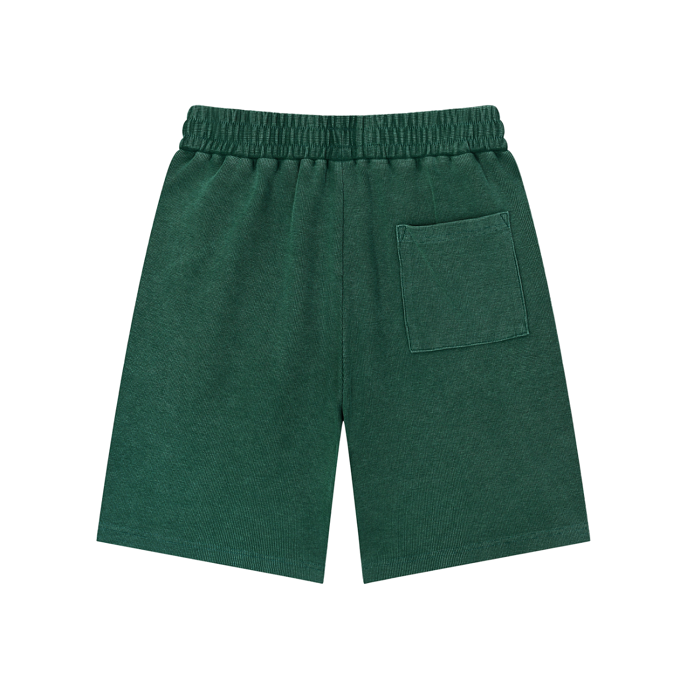 Trust None Mineral Wash Waffle Knit Shorts