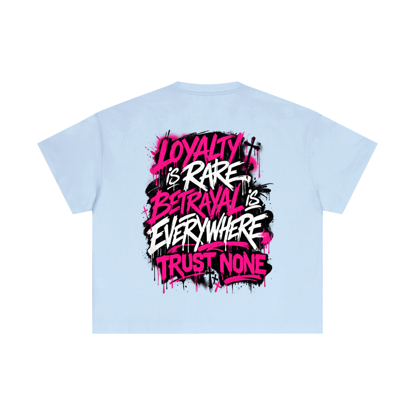 Trust None Essential Cotton Boxy T-Shirt